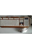 Oyuncu Klavyesi SONJ AK300 Işıklı Metal Kasa Klavye+Mouse Set - 1