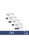 DOVE Beauty Cream Bar Katı Güzellik Sabunu Original Nemledirici Etkili 90 G X4 Adet - 1
