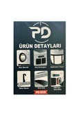 POWERDEX Çift Işıklı Güneş Enerjili Kamp Feneri - 5