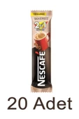 NESCAFE 2 Si 1 Arada 20 Li Paket ( 10 Gr X 20 Adet ) - 1