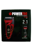 Powertec TR250 Sakal Traş Makinesi - İkisi Bir Arada Sakal ve Burun Kılı Alma - 1