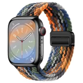 Apple Watch 44/45/46/49mm Kordon Magnet Örgü Strap 2/3/4/5/6/se/7/8/9/10/11/ultra - 5