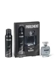 PARLEMENT Black Erkek 50 Ml Parfüm 150 Ml Deodorant Gif Set - 1