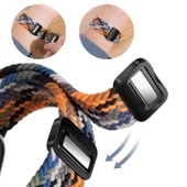 Apple Watch 44/45/46/49mm Kordon Magnet Örgü Strap 2/3/4/5/6/se/7/8/9/10/11/ultra - 12