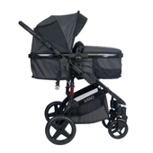 VaVbaby EliteCruise Travel Sistem Lüks Bebek Arabası Konforlu Seyahat Sistem Puset Katlanabilir Füme - 2