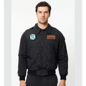 YAKALI Pilot Montu Siyah Kumaş SYK88_S - 2