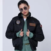 YAKALI Pilot Montu Siyah Kumaş SYK88_S - 5