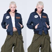 YAKALI Pilot Montu Lacivert Kumaş SYK88_L - 4