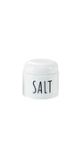 Porselen Baharatlık Vakum Kapaklı Hava Almaz Sugar Pepper Salt Kavanozu 3lü - 4