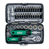 Elta 1/4" Altıköşe Cırcırlı Lokma Anahtar ve Bits Uç Seti 38 Parça - 2