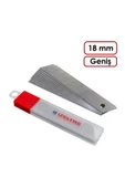 İzeltaş Pro Maket Bıçağı Geniş Yedek Bıçak 18 mm (10'lu) - 1
