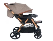 Bonibos Yukon Travel Sistem Bebek Arabası Gold Kahve - 2