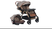 Bonibos Yukon Travel Sistem Bebek Arabası Gold Kahve - 1