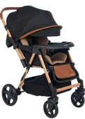 Bonibos Yukon Travel Sistem Bebek Arabası Gold Siyah - 5
