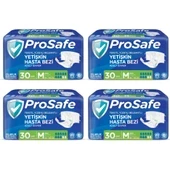 Prosafe Belbantlı Orta Boy M 30'lu 4 Adet Hasta Bezi thumbnail 2