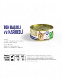 Nutri Feline 85Gr Ton Balıklı Karidesli Tahılsız 12Adet Yaş Kedi Maması - 4
