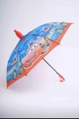 ERKEK ÇOCUK ŞİMŞEK MCQUEEN PVC KILIFLI OTOMATİK MEKANİZMALI BARDAK MODELLİ DÜDÜKLÜ ŞEMSİYE - 3
