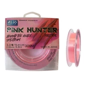 Asso Pink Hunter 300mt 0.285mm Surf FC COATED Visible Line Fluorocarbon Kaplama Misina - 1