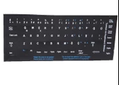 Addison 300161 Türkçe Q Siyah Klavye Stiker - 1
