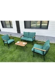 Dekoroom'S Duru 2-1-1- Sehpa Hediyeli , Bahçe Balkon Mobilyası ,Çay Seti , Oturma Grubu , Cafe Proje - 1
