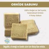 Bitkiselce Saf ve doğal içeriklerle Ordkide Sabunu 450 gr (4 Kalıp) - 1