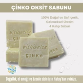 Bitkiselce Saf ve doğal içeriklerle Çinko Oksit Sabunu 450 gr (4 Kalıp) - 1