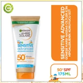 Garnier Ambre Solaire Sensitive Advanced Çocuk Hipoalerjenik Güneş Koruyucu Süt Spf50+ 175Ml thumbnail 1