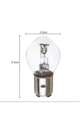 Motosiklet Far Ampulü Halojen 12v A35-35w S2 Ba20d Bosch Tipi Uyumlu - 5