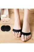 HT SAĞLIK Kadınlar için beş parmak ayak ön ayak pedleri nefes alabilen yüksek topuklu ayakkabı yastığı thumbnail 4