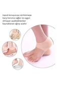 HT SAĞLIK Silikon Topuk Koruyucu Çorap - Topuk Çatlağı Gömleği thumbnail 3