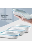 HT SAĞLIK Kadın Ark Destekli Köpük Topuk Ve Boy Yükseltici -2,5cm Düz Taban - Içe Basma thumbnail 4