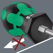 Wera 350 Stubby Topaç Ph/Yıldız 3x25mm Tornavida 05008852001 - 7