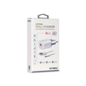 Syrox IPhone Lightning 1.6 mAh1M Hızlı Şarj Cihazı SYX-J46 - 1