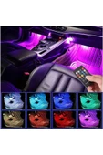 Car19 Ayak Altı Led 12 Ledli Lamba Sese Duyarlı Led Müziğe Duyarlı Led ayakaltıled - 1