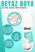SİLVER Çok Etkili Güçlendirilmiş Ultra Beyaz Spor Bez Ve Kumaş Likit Ayakkabı Boyası 75 ml - 1