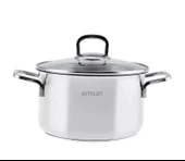 Emsan Cocinero 10 Parça Çelik Tencere Seti - 3