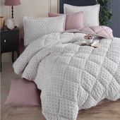 Clasy Welfsoft Jakar Tek Kişilik Uyku Seti Viola Beyaz - 2