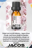 Japon Kiraz,Lavanta,Amber Esansiyel Uçucu Yağı Buhardanlık Difüzör Esansı Oda Kokusu 3'lü SET - 2