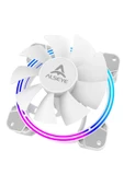 ALSEYE H4.0 120MM TEKLİ RGB KASA FANI BEYAZ RENK - 4
