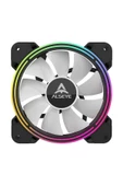 ALSEYE H4.0 120MM TEKLİ RGB KASA FANI SİYAH RENK - 1
