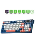 GamePower Gasket Elite X RGB Wireless/Bluetooth/Kablolu Mekanik Hot-Swap Yağlı Switch Gasket Gaming Klavye - 1
