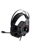 GamePower Fujin 7.1 Siyah Surround RGB Gaming Kulaklık Mikrofonlu - 1