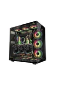 GamePower Warcry Mıd Atx Gamıng Kasa (6 Argb Fan) - 1
