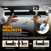 Çakar lamba vantuzlu 2'li set 12-30v sarı-sarı / LAPA542-1 thumbnail 4