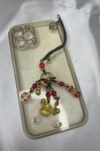 Telefon Kılıf Süsü Feng Shui Kabak Bereket Şans Mutluluk Ejderha Çin Paralı Feng Sui Pagoda Anahtarlık - 1