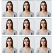 Vesikalık Fotoğraf Baskısı 9 Adet (Fotoğraf Gönderiniz) - 1