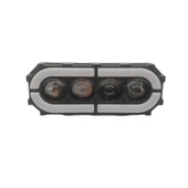 Sis lambası angel rgb color sarı beyaz /  LASS386 - 1