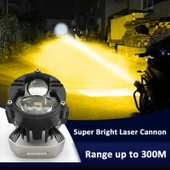 Offroad sis lambası sarı beyaz 25W+25W  12-60V set 6.8x6.8x7cm   /  LASS388 - 4