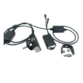 Offroad sis lambası motosiklet  sarı beyaz 15W+15W 12-60V set 4.8x6.3x4.2cm /  LASS396 - 1