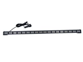 17 fonksiyonlu çakar lamba 114cm kırmızı-mavi 12-30v / LAPA199 - 1